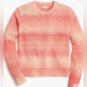 NWT J. Crew Factory Space-dyed crewneck sweater. Size Medium